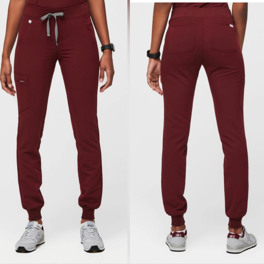 Figs Zamora Scrub jogger pants Burgundy XS